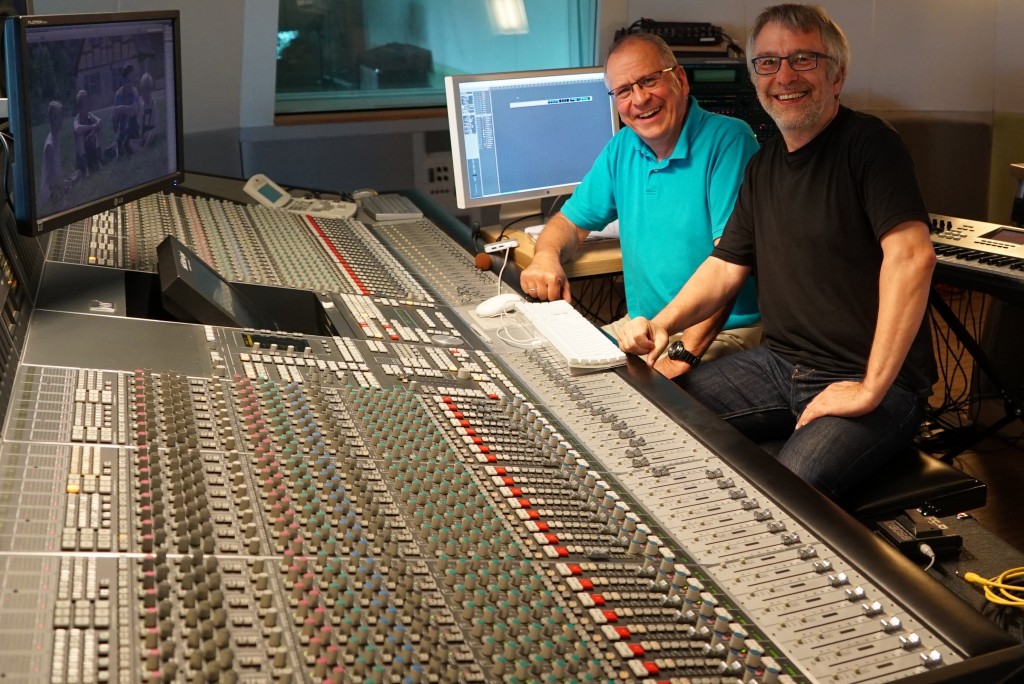 Tonstudio zurechtgeschnitten